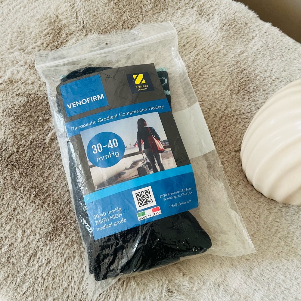 Black Compression Socks Unisex